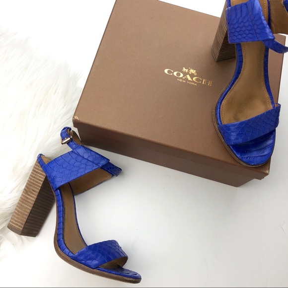 Coach Shoes - COACH Lexey Sandal Heel